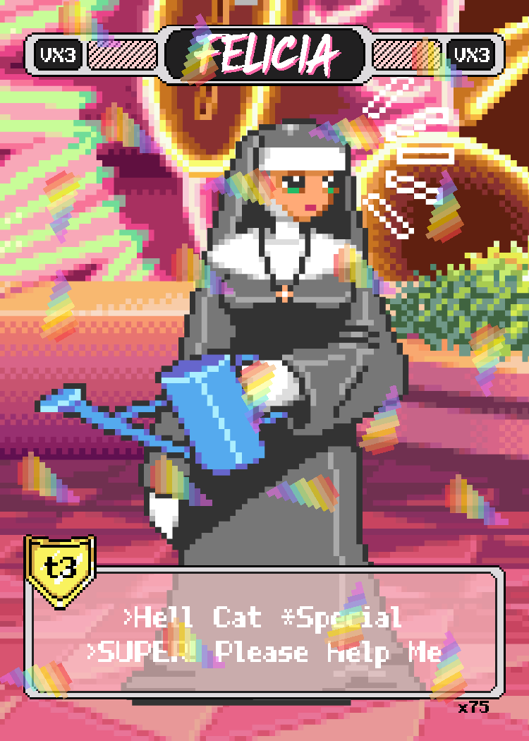 Felicia Nun - Pixel Vixen #75