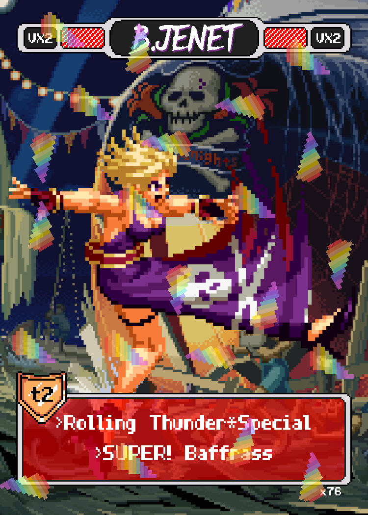 B. Jenet Wind Kick - Pixel Vixen #76