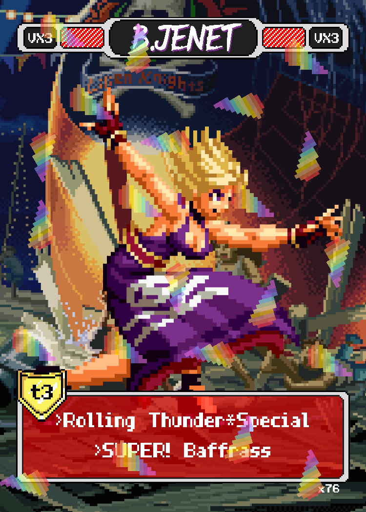 B. Jenet Wind Kick - Pixel Vixen #76