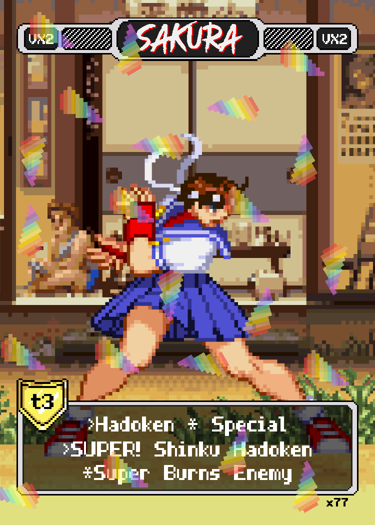 Sakura Hadouken Pixel Vixen #77
