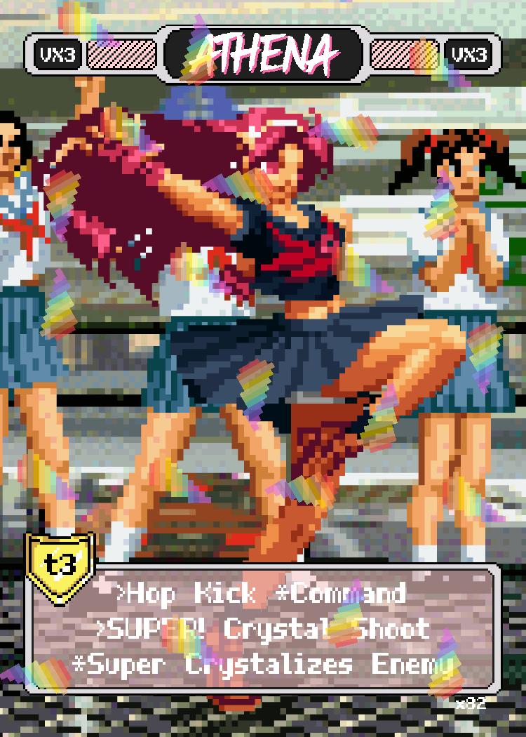Athena Hop Kick - Pixel Vixen #82