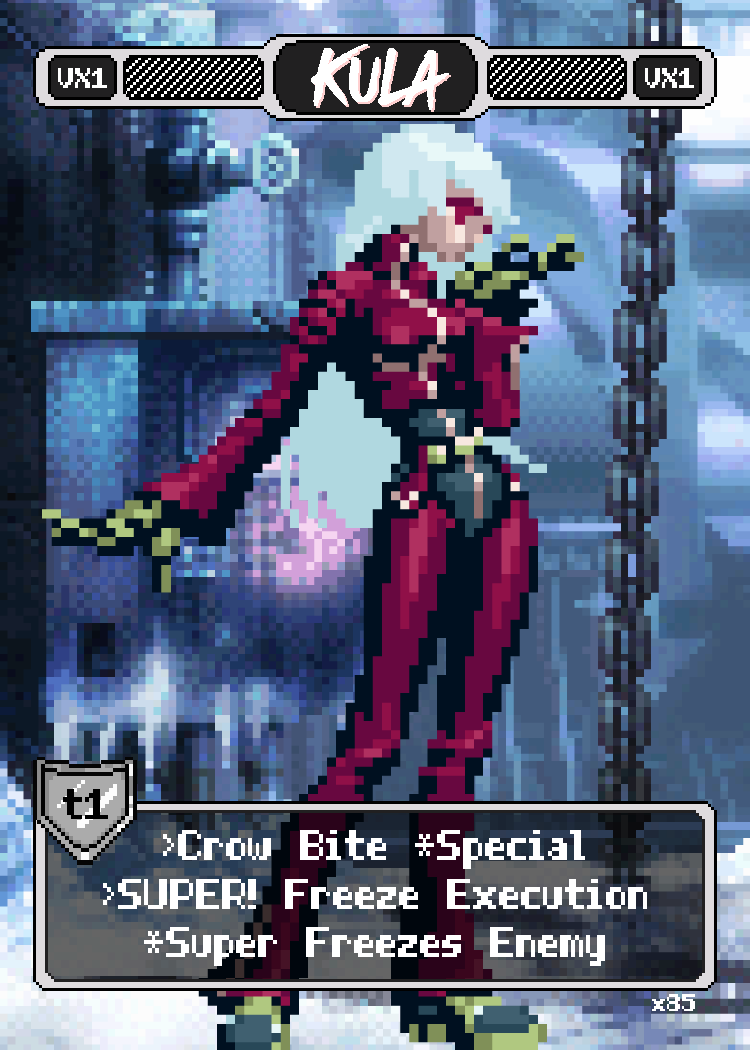 Kula Blowing Kiss - Pixel Vixen #85