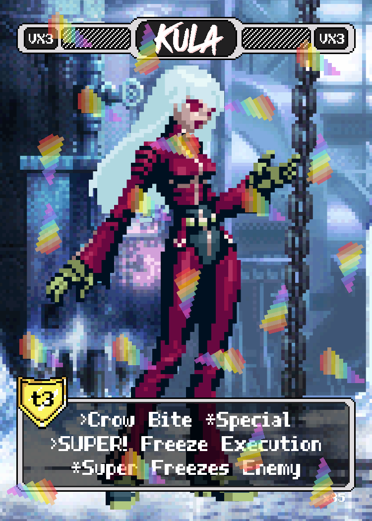Kula Blowing Kiss - Pixel Vixen #85
