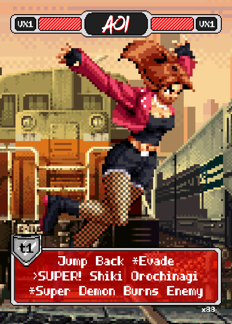 Aoi Kusanagi Jump - Pixel Vixen #88