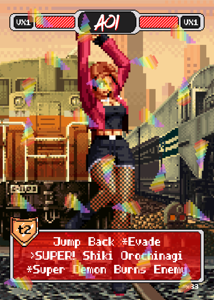 Aoi Kusanagi Jump - Pixel Vixen #88