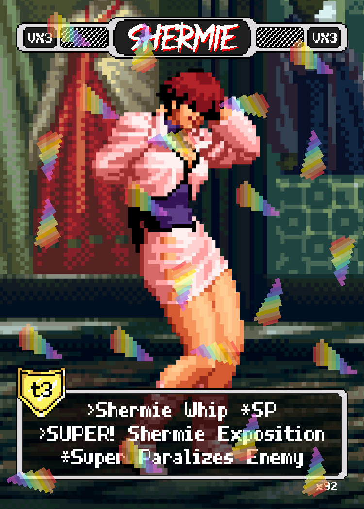 Shermie Dance Pixel Vixen - PIxel Vixen #92