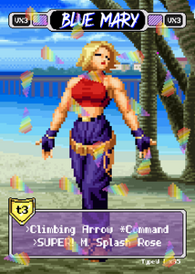 Blue Mary Wind Pixel Vixen #95
