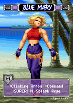 Load image into Gallery viewer, Blue Mary Wind Pixel Vixen #95
