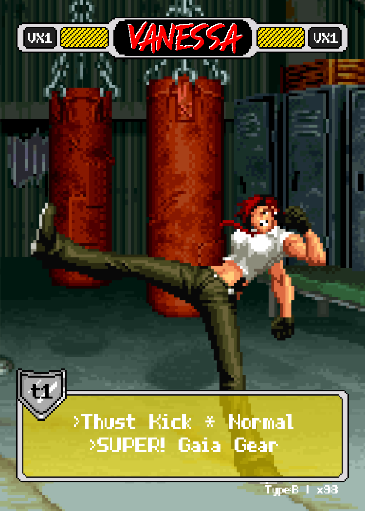 Vanessa Front Kick - Pixel Vixen #98