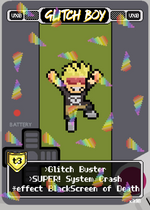 Load image into Gallery viewer, Glitch Boy - Pixel Vixen #99B
