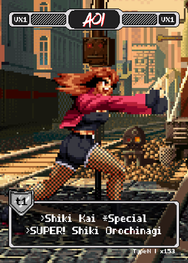 Aoi Kusanagi - Pixel Vixen #153