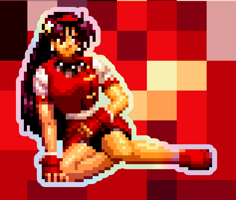 Athena Holographic Vixen Sticker #18