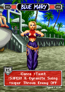 Blue Mary Dance - Pixel Vixen #144