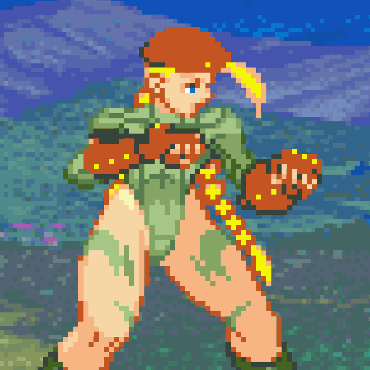 Cammy Knee Combo - Pixel Vixen #110