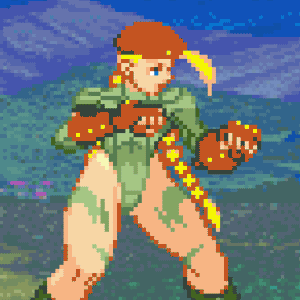 Cammy Knee Combo - Pixel Vixen #110