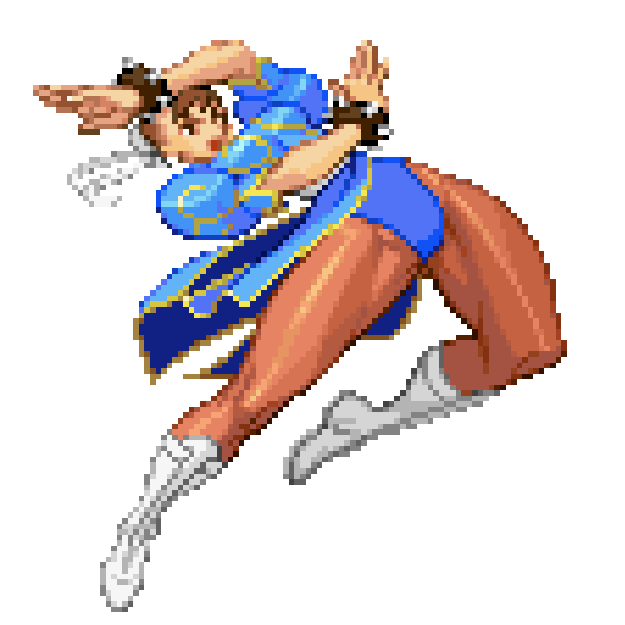 Chun Li Pixel Vixen Sticker #3