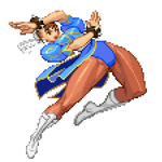 Load image into Gallery viewer, Chun Li Pixel Vixen Sticker #3
