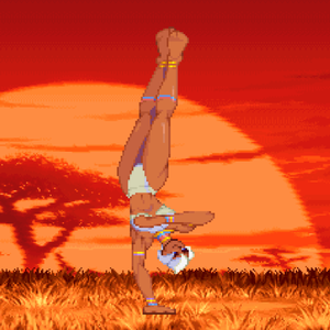 Elena Dancing To the Rhythm - Pixel Vixen #54