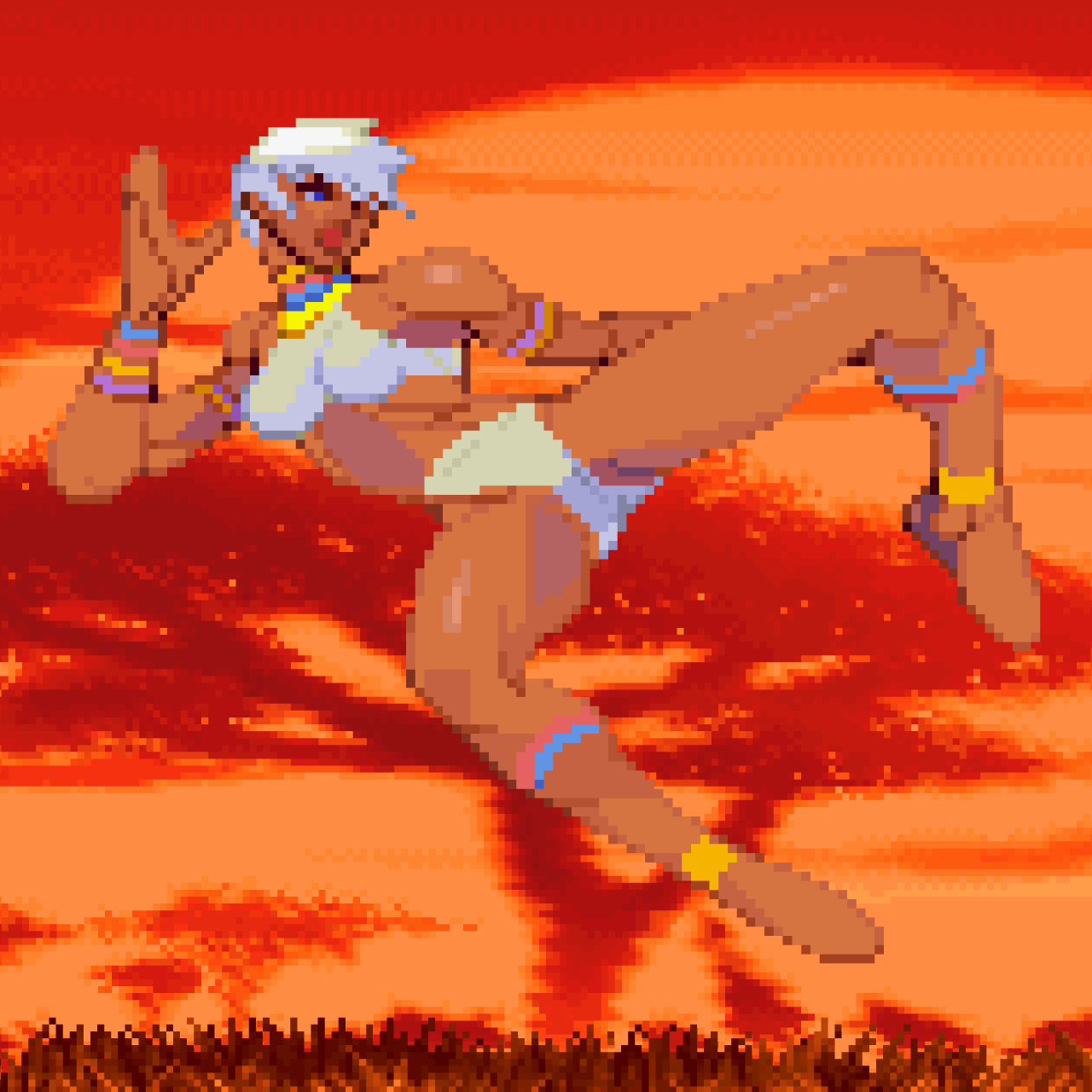 Elena Sunset Flip - Pixel Vixen #3