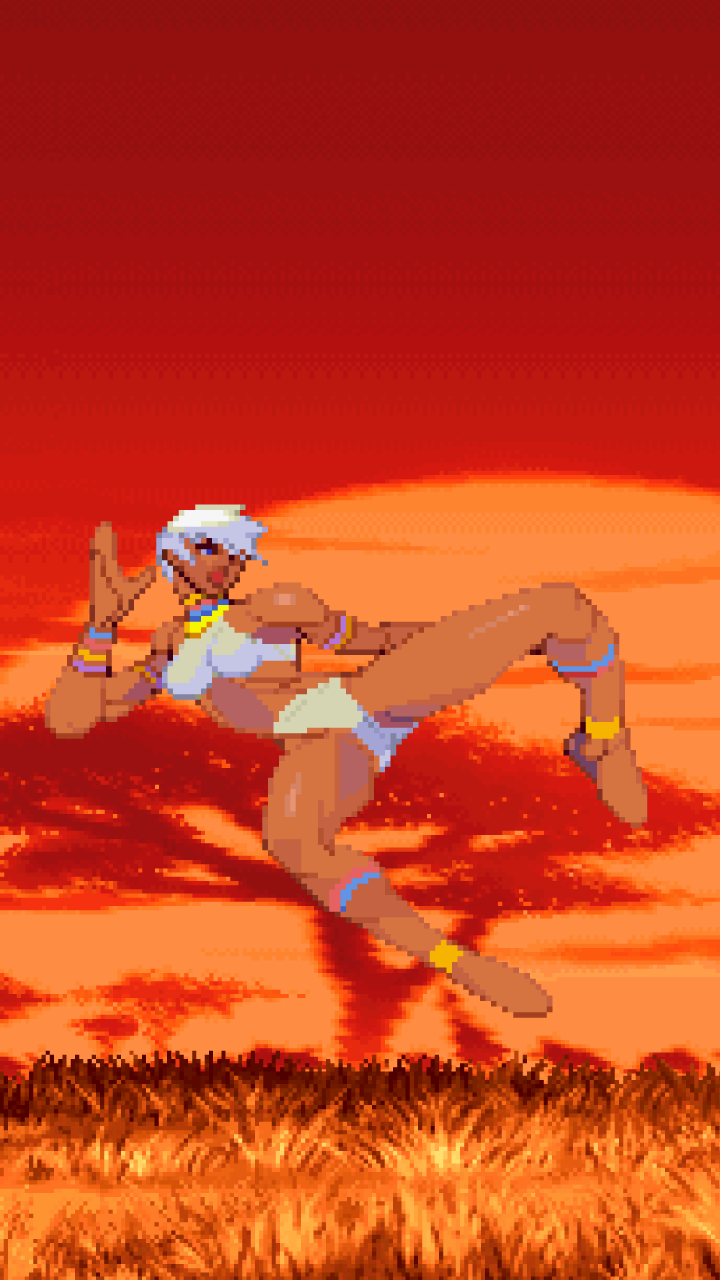 Elena Sunset Flip - Pixel Vixen #3