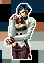 Load image into Gallery viewer, Elisabeth Blanctorche King of the Fighters Pixel Vixen Sticker #30 - Pixel X

