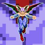 Load image into Gallery viewer, Lilith Darkstalkers Holographic Pixel Vixen Sticker #53
