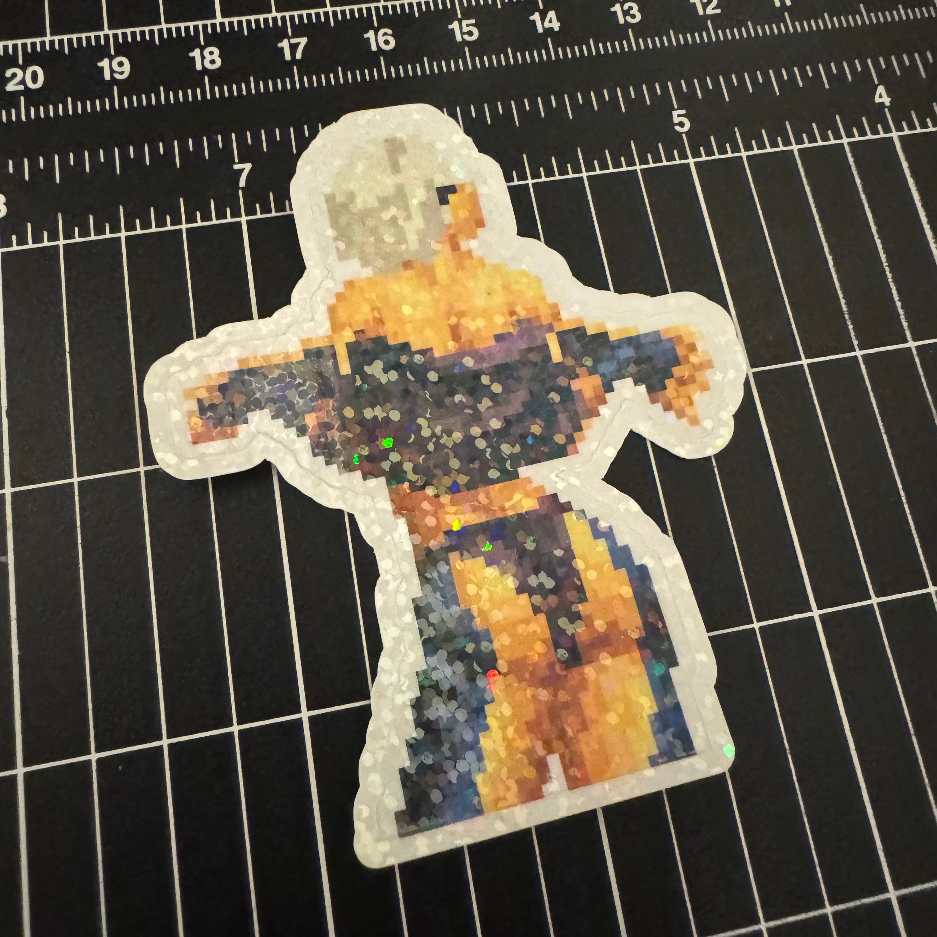 Angel Pixel Vixen Sticker #5