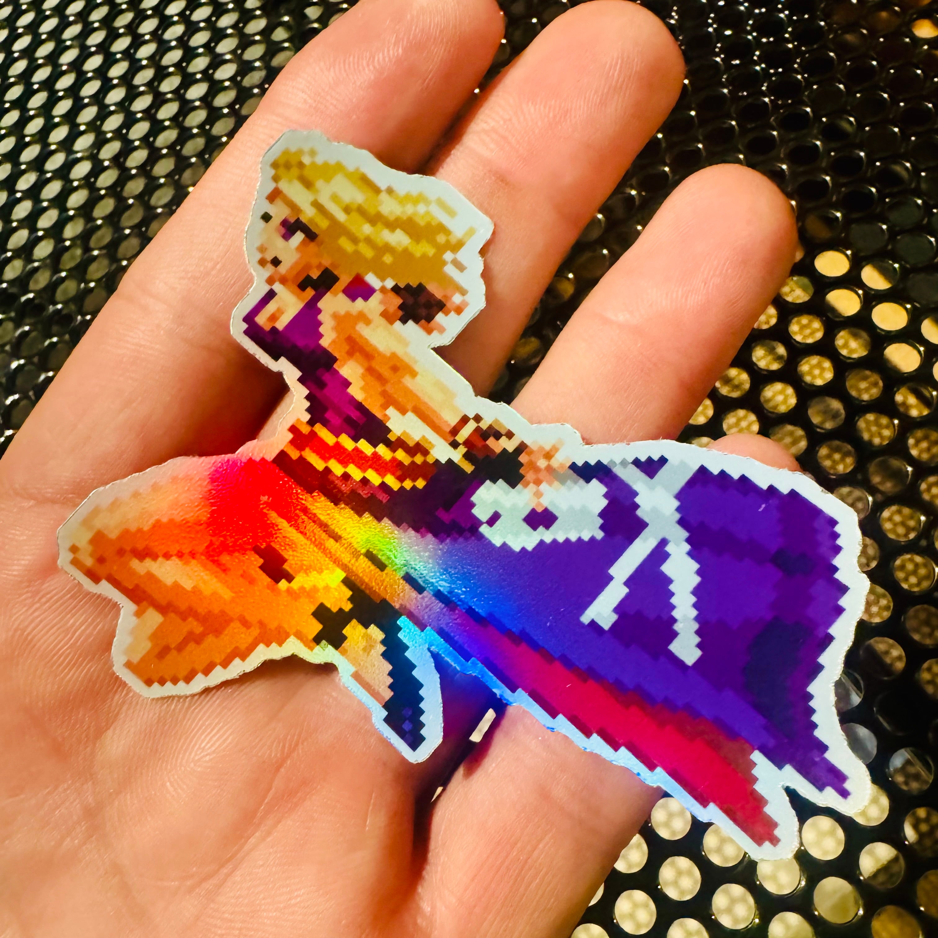 B.Jenet Holographic Vixen Sticker #17