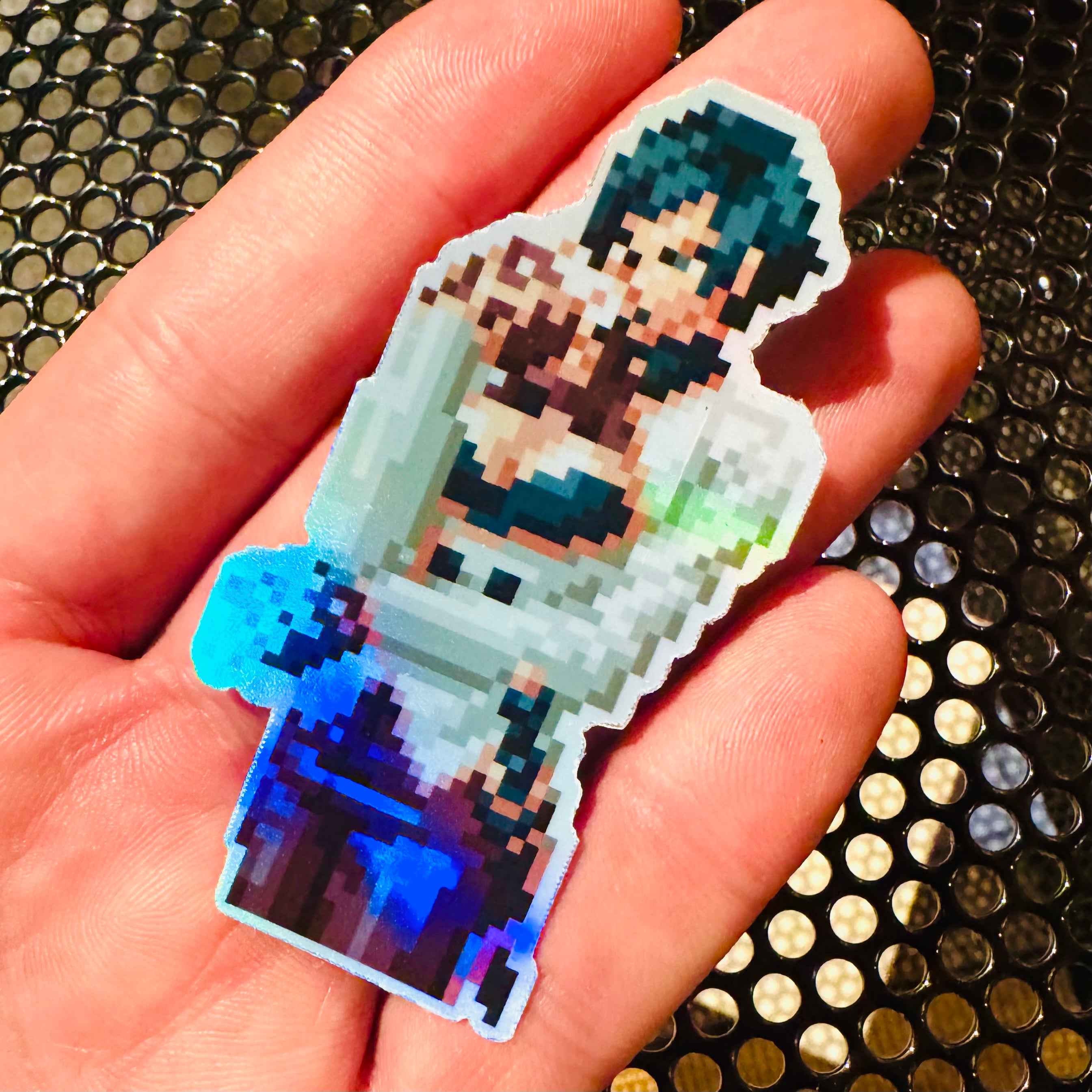 Elisabeth Blanctorche King of the Fighters Pixel Vixen Sticker #30 - Pixel X