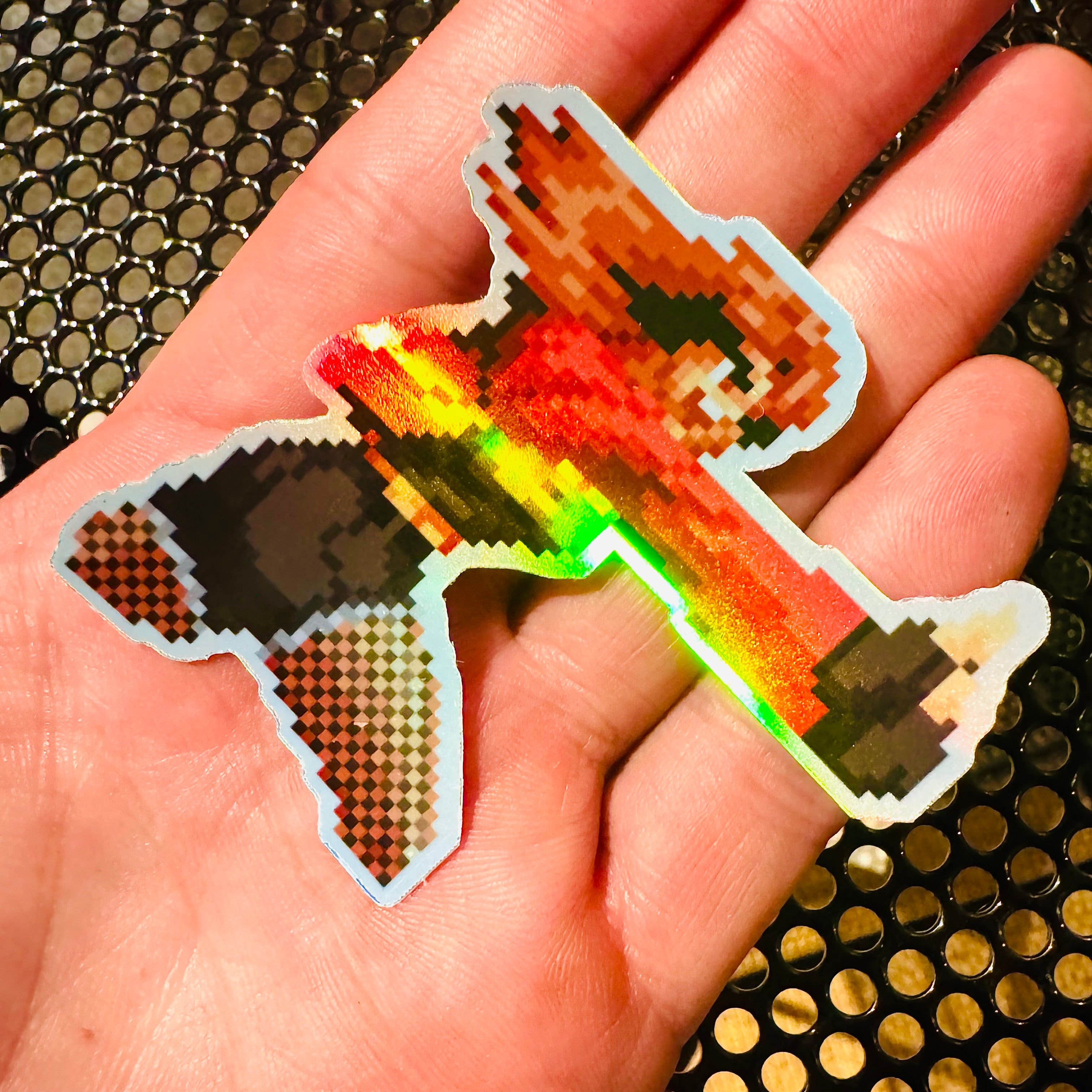 Aoi Kusanagi Holographic Vixen Sticker #39 - Pixel X