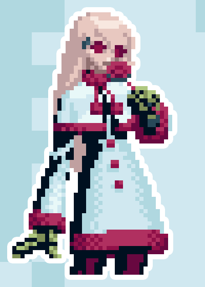 Kula Pixel Vixen Sticker #26