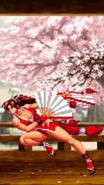 Load image into Gallery viewer, Mai Shiranui Burns Andy - Pixel Vixen #12
