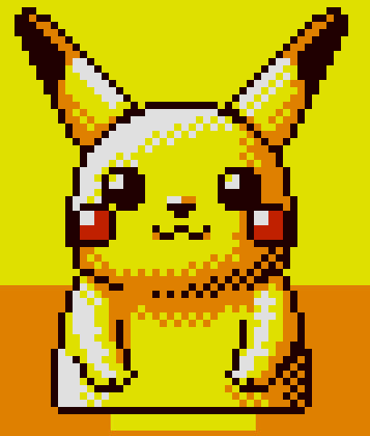 Pikachu Pixelated Holographic Pokemon Sticker #21