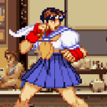Load image into Gallery viewer, Sakura Hurricane Kick - Pixel Vixen #50
