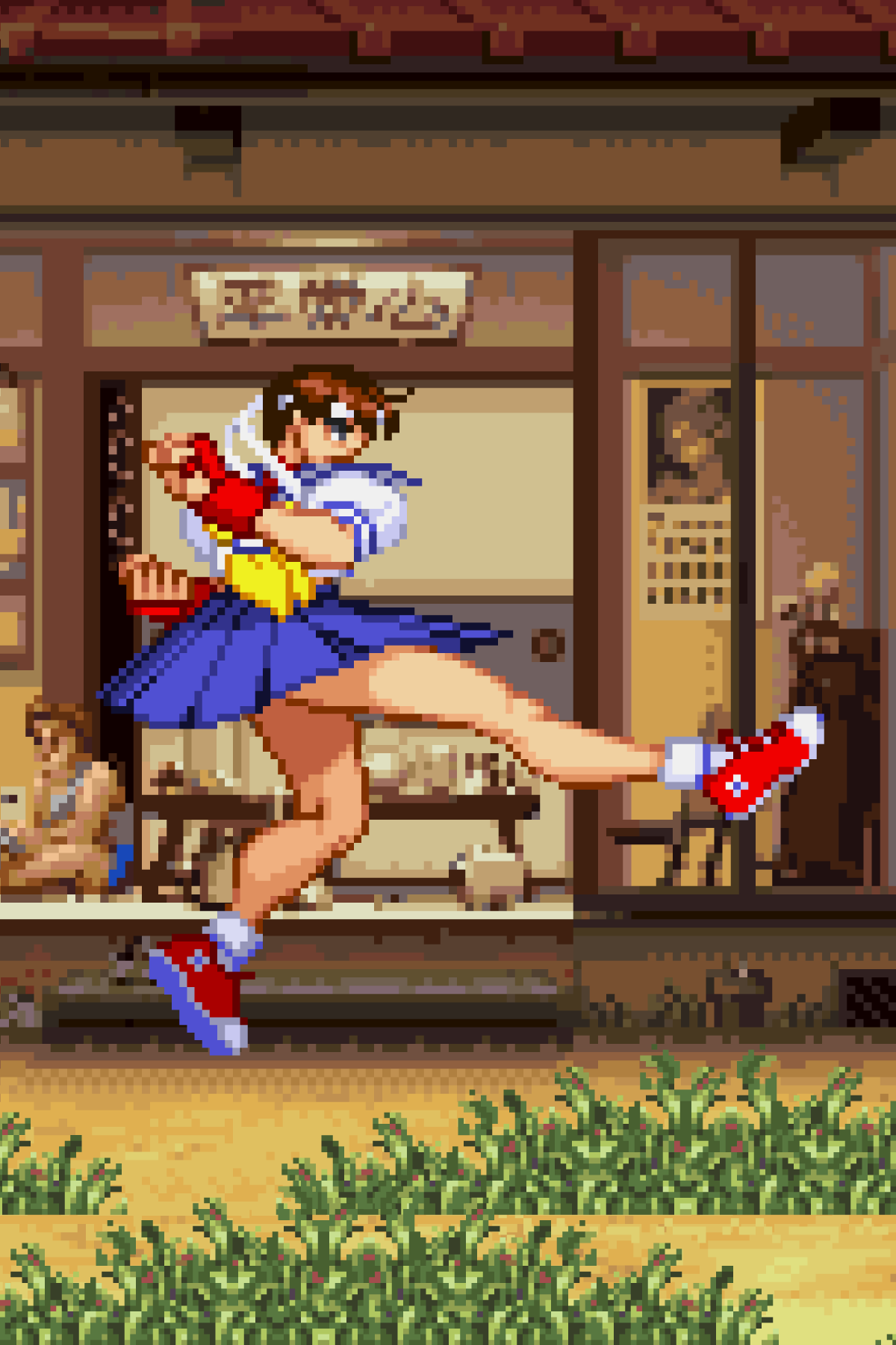 Sakura Hurricane Kick - Pixel Vixen #50
