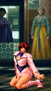 Shermie Kneel - Pixel Vixen #8