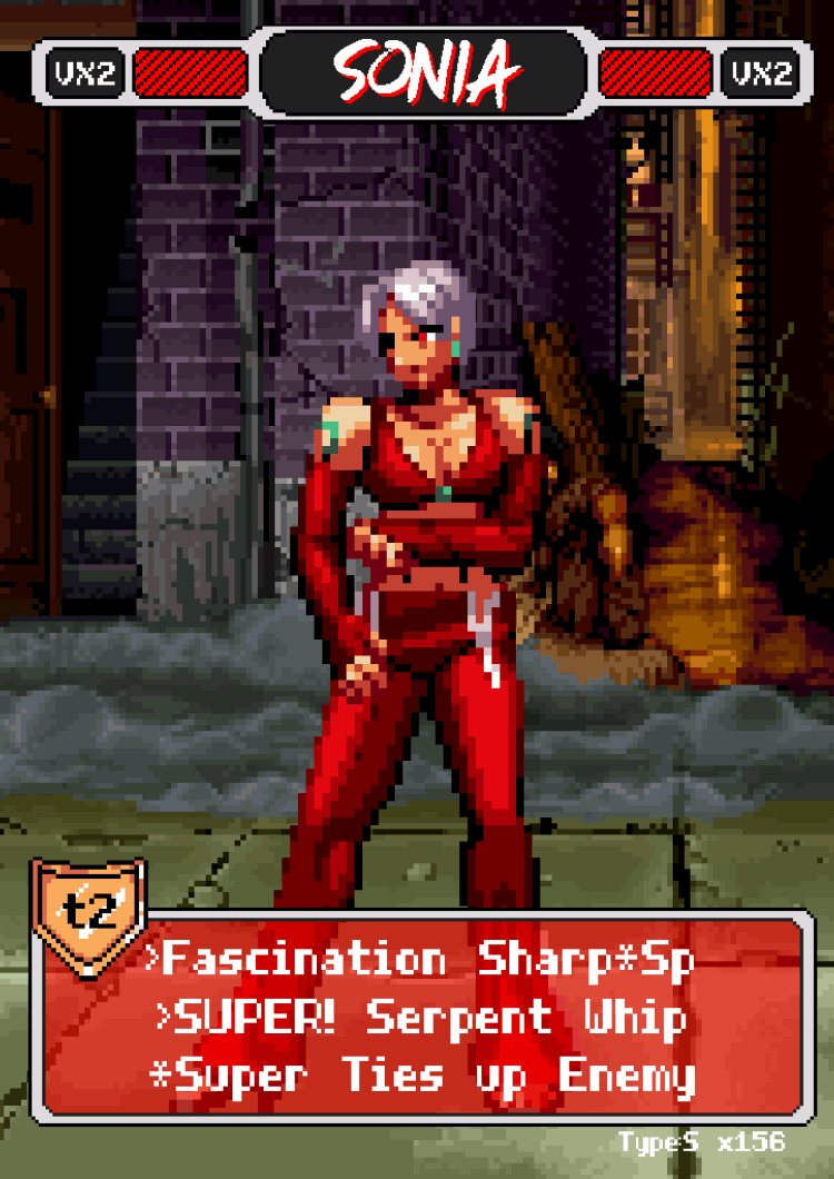 Sonia Pixel Vixen Action Card #21