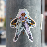 Load image into Gallery viewer, Storm X-Men Holographic Pixel Vixen Sticker #50 - Pixel X
