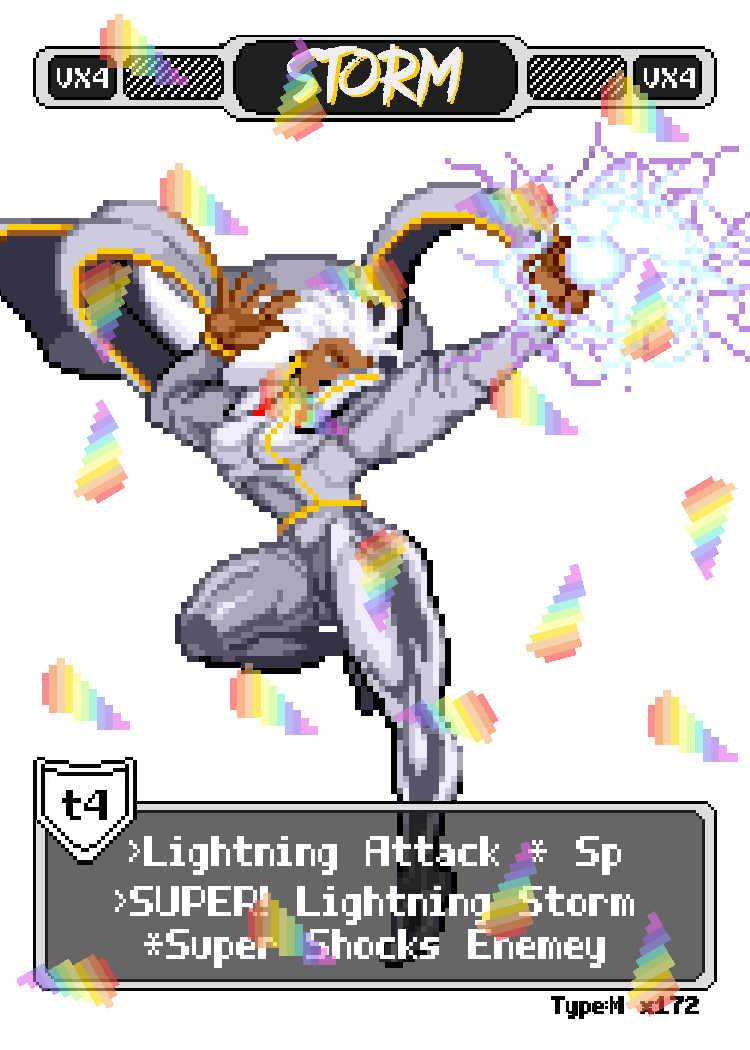 Storm - Pixel Vixen Trading Card #172