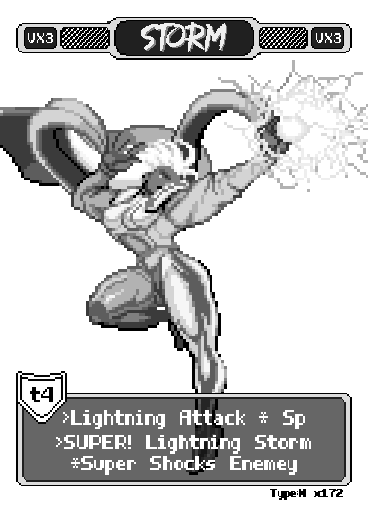 Storm - Pixel Vixen Trading Card #172