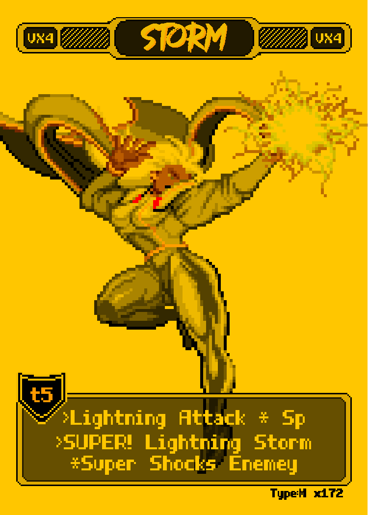 Storm - Pixel Vixen Trading Card #172