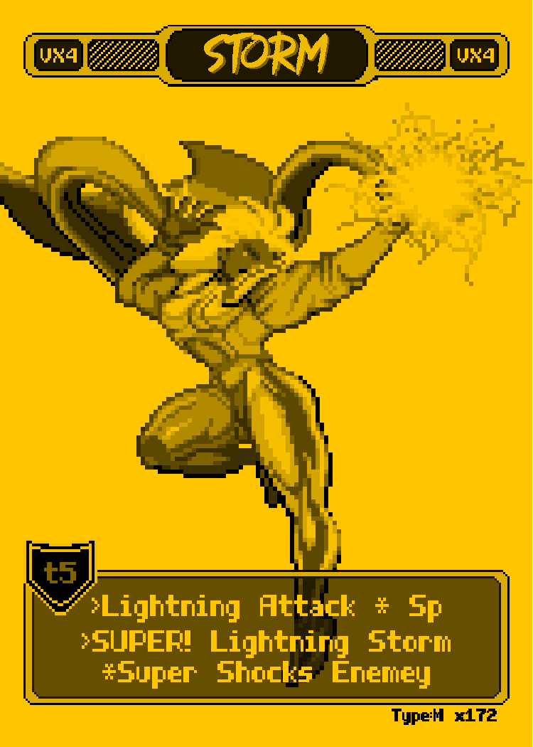 Storm - Pixel Vixen Trading Card #172