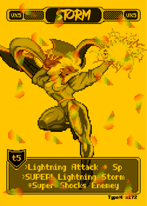 Storm - Pixel Vixen Trading Card #172
