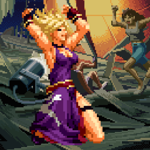 B.Jenet Hair Flip  - Pixel Vixen #80