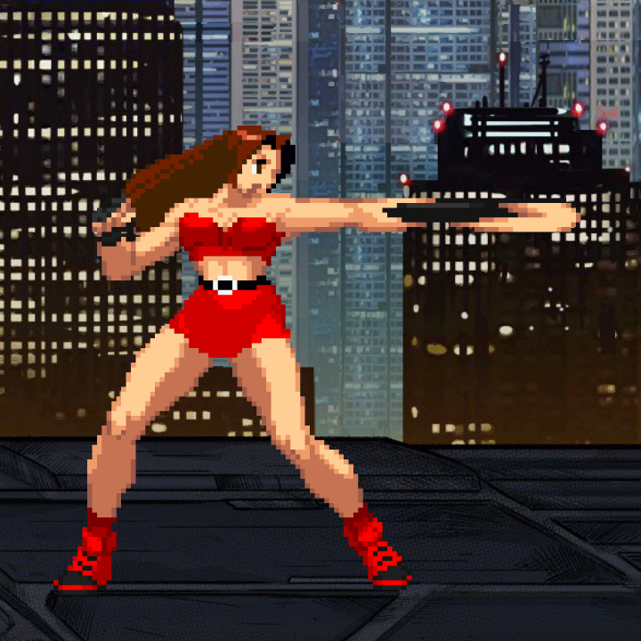 Blaze Kick Combo - Pixel Vixen #59