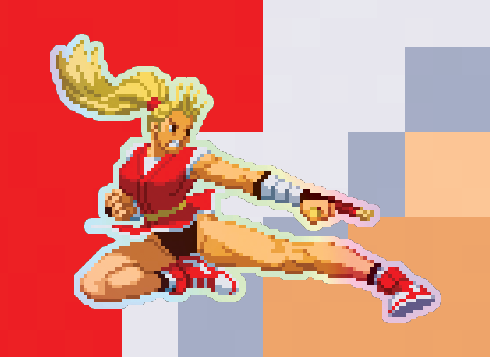 Maki Pixel Vixen Sticker #10