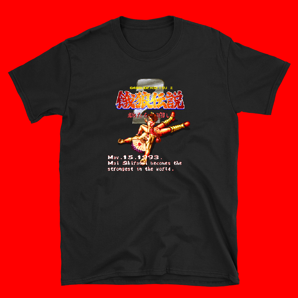 Fatal Fury 2 Mai Happy Ending Japanese Pixelart Streetwear x57