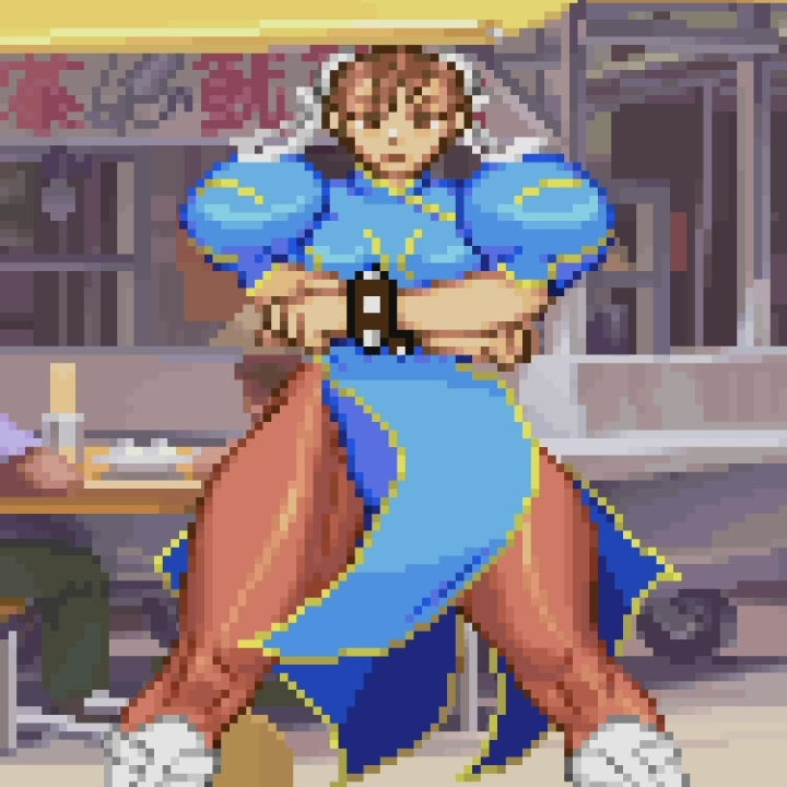 Chun Li Peforming - Pixel Vixen #13