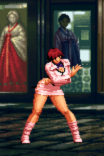 Load image into Gallery viewer, Shermie Dancing - Pixel Vixen #33
