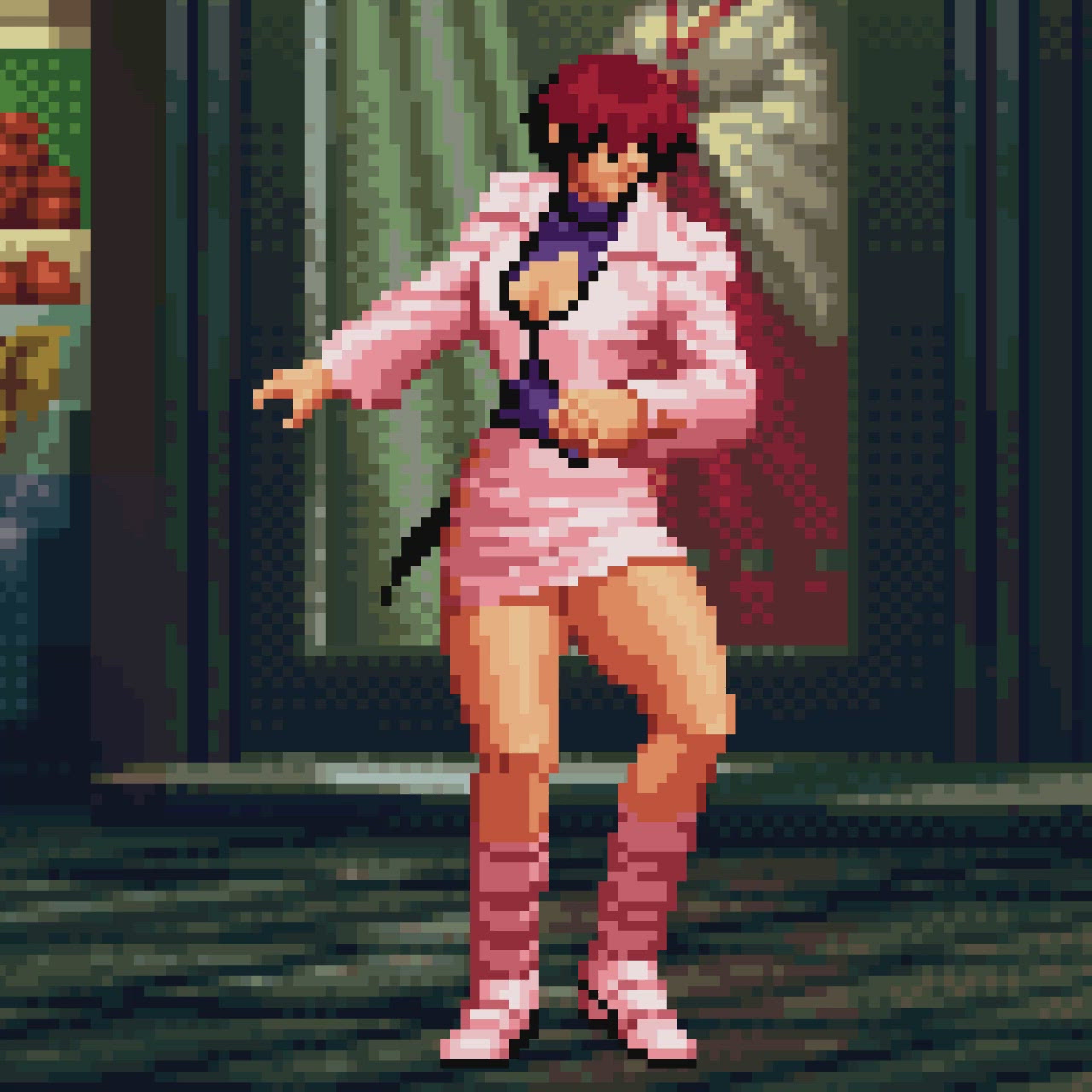 Shermie Roll - Pixel Vixen #68
